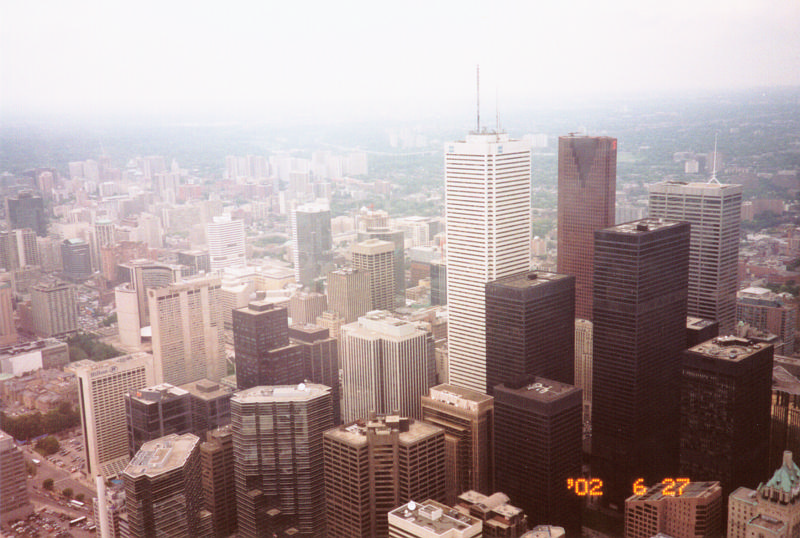 18. View from CN tower main deck -- downtown.png