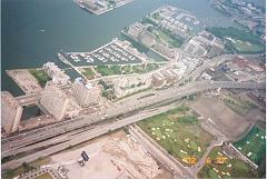 02. View from CN tower skypod -- Gardiner Expressway