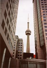 24.CN tower -- view between buildings