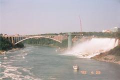 12. Niagara Falls -- Rainbow Bridge and American Falls